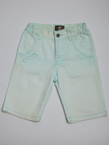 Good Timberland White Cotton Shorts for Kids, Size 4