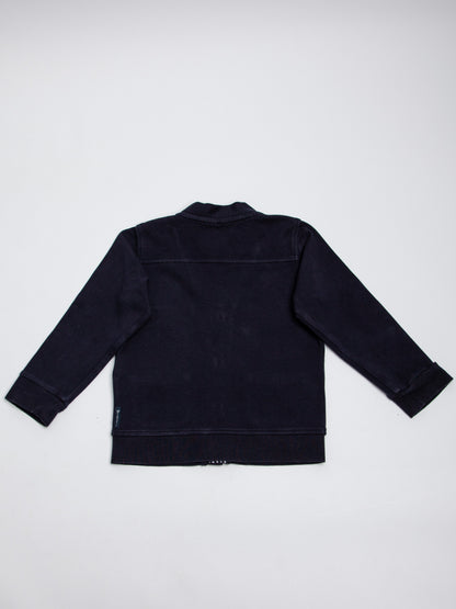 Good Armani Exchange Blue Cotton Cardigan for Kids Size 3