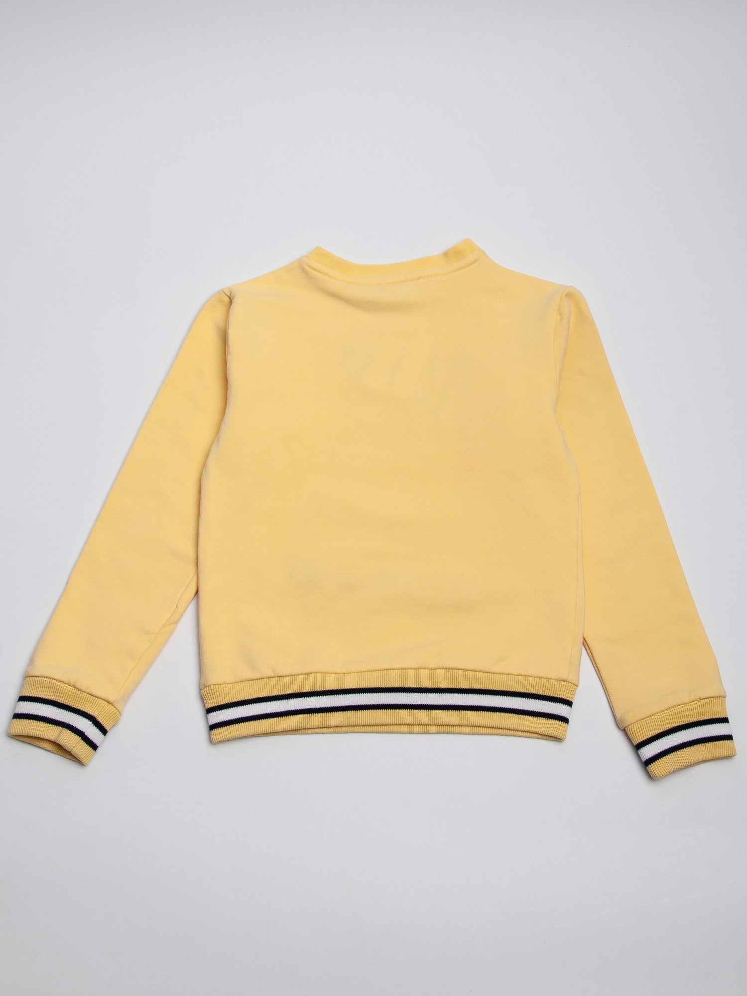 Good Silvian Heach Yellow Cotton Sweatshirt Size 8 for Kids