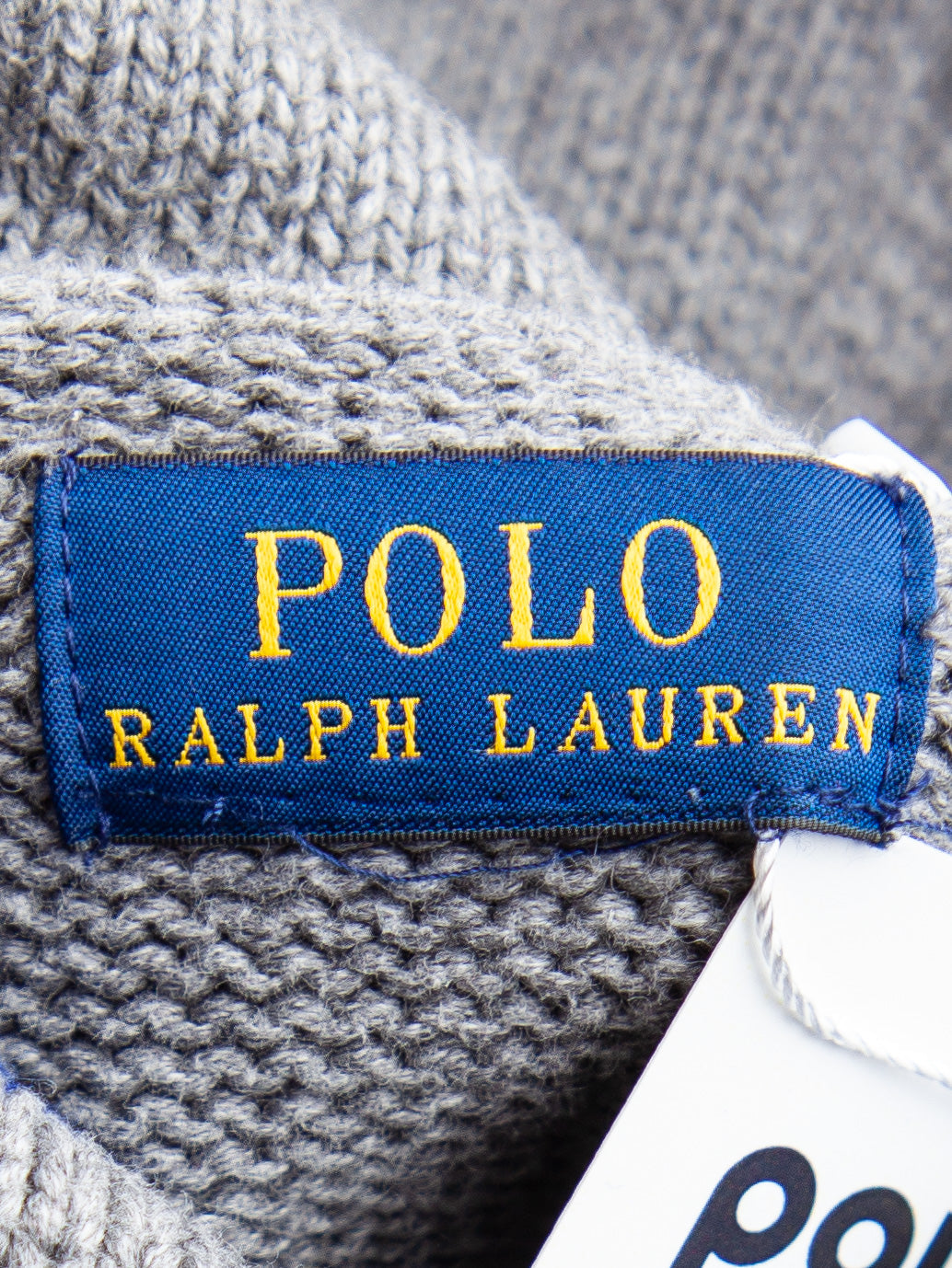 Good Ralph Lauren Gray Cotton Sweater Size 8 for Kids