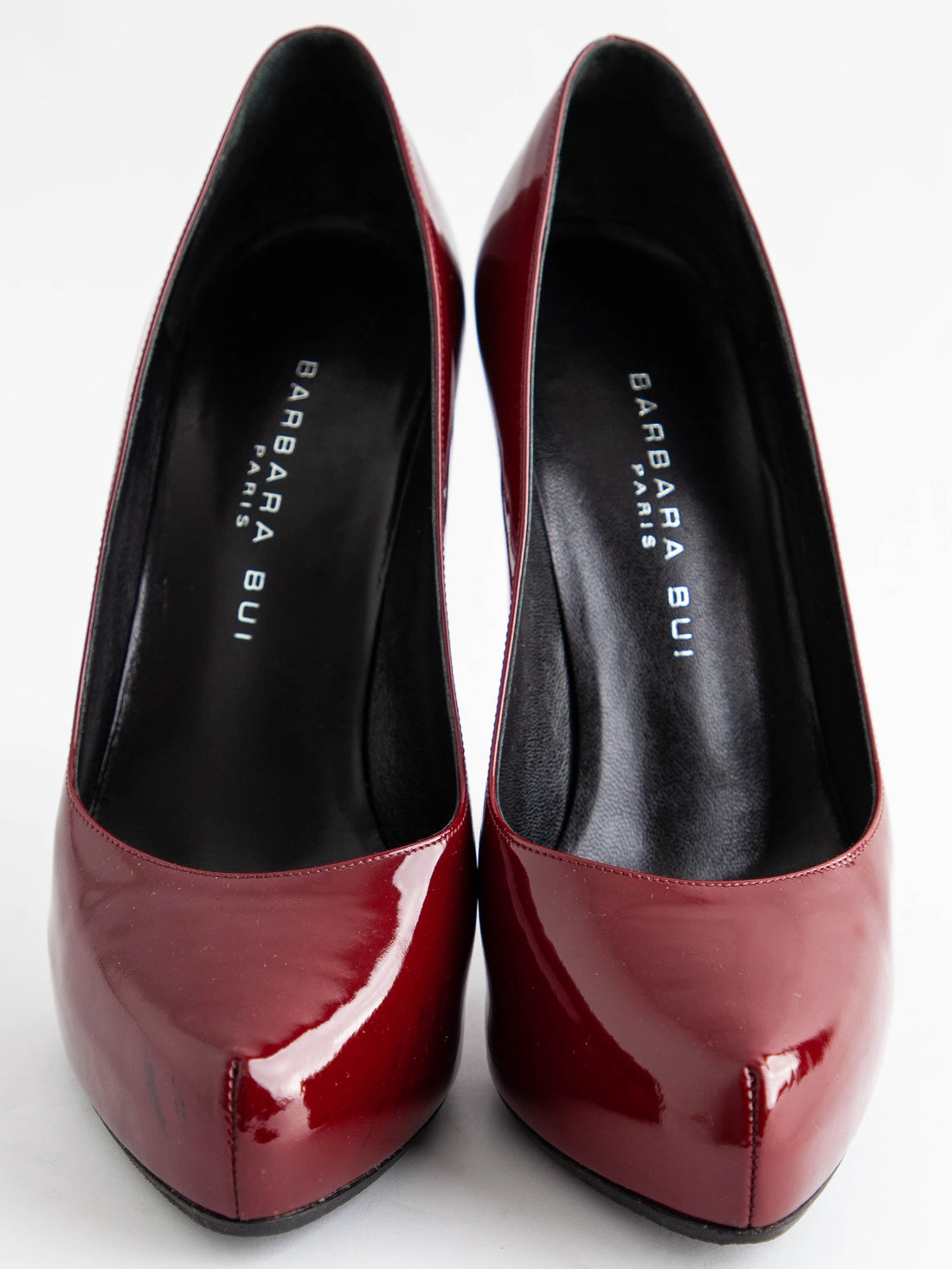 Good Barbara Bui Red Patent High Heels Size 37 Women Shoes