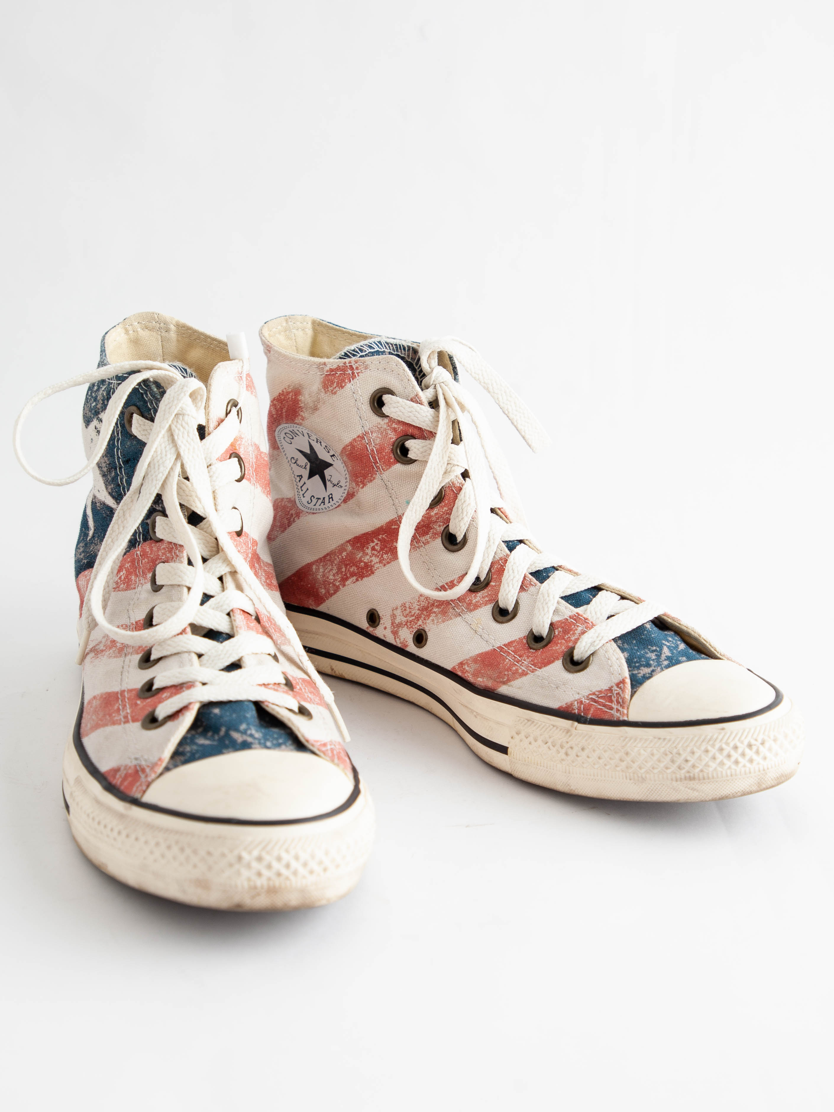 Average Converse All Star USA Flag High-Top Sneakers Men