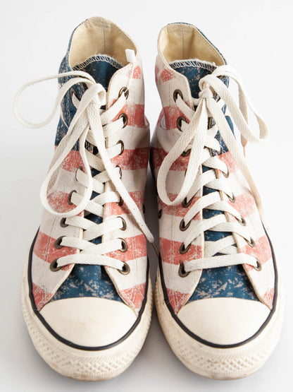 Average Converse All Star USA Flag High-Top Sneakers Men