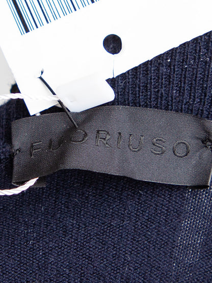 NEW Fuoriuso Black Cashmere Turtleneck Sweater for Men