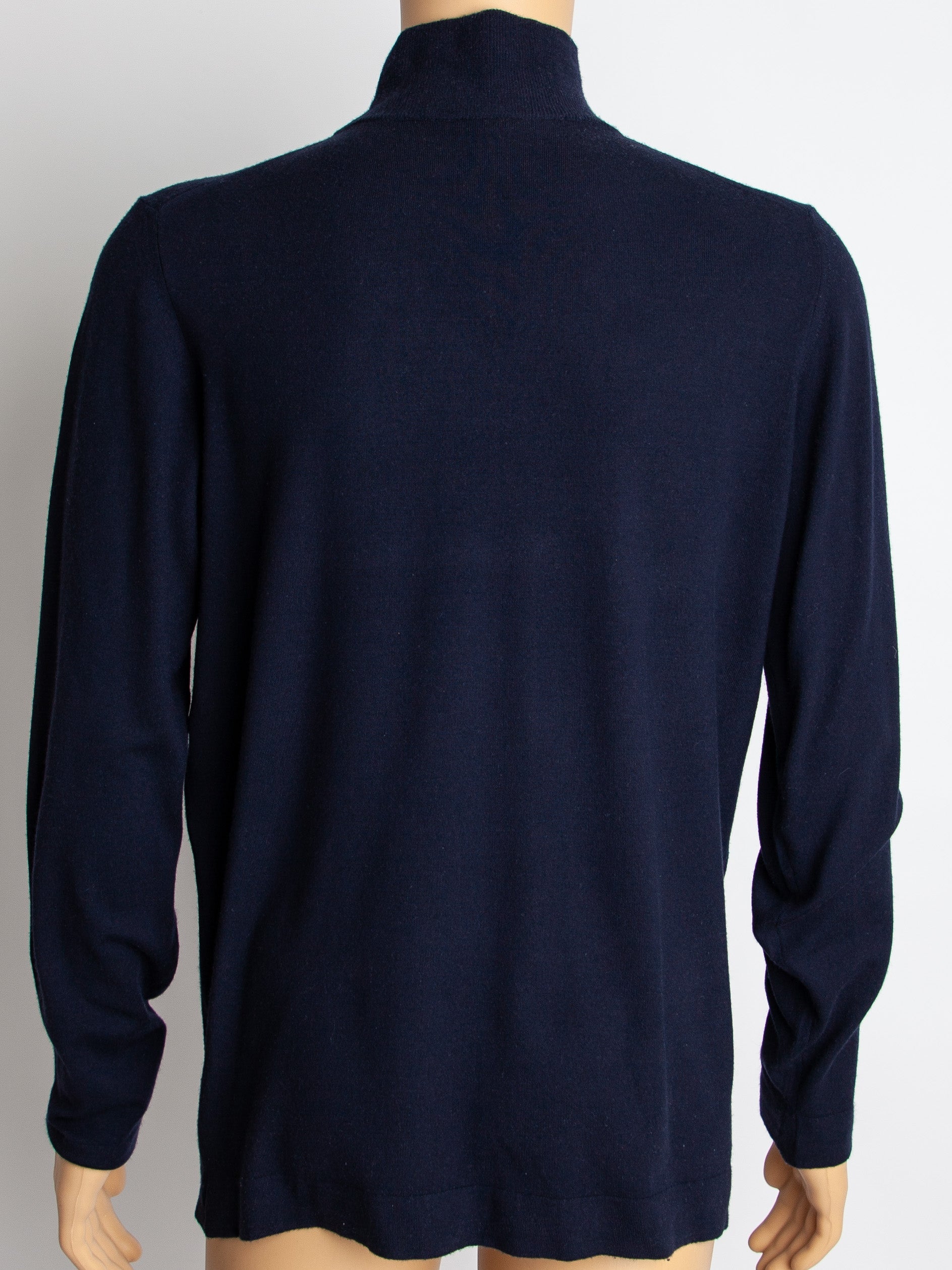 NEW Fuoriuso Black Cashmere Turtleneck Sweater for Men