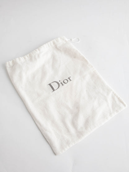 Good Dior Pink Fabric Wedge Sandals Size 36 with Bow Detail