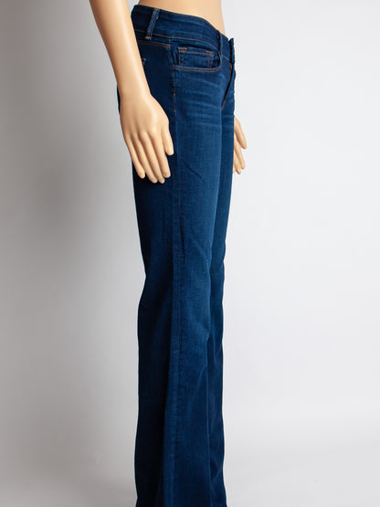 Good J Brand Blue Flared Jeans Cotton Size M Women&