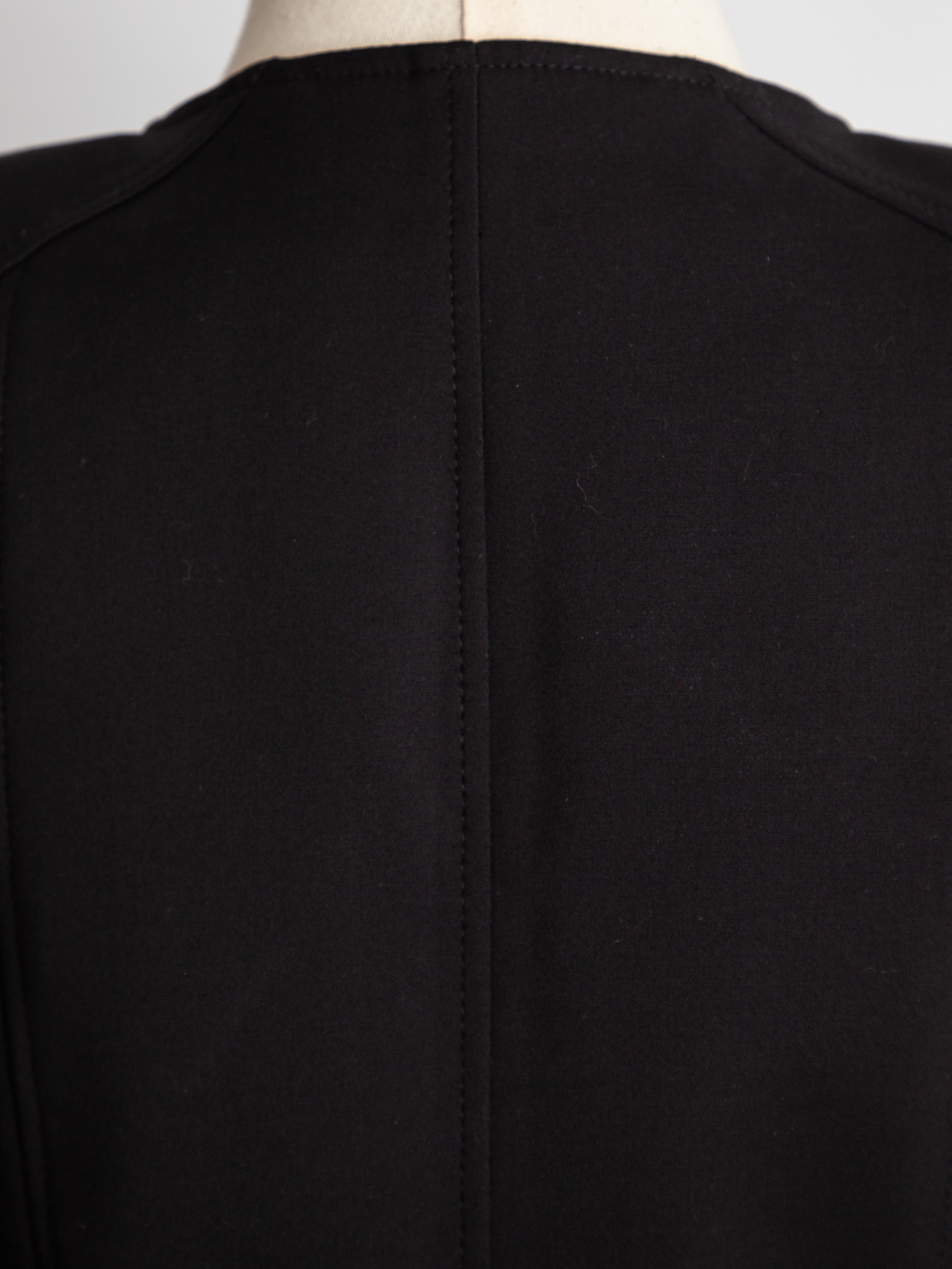 Excellent Flavio Castellani Black Cropped Jacket Size L Women