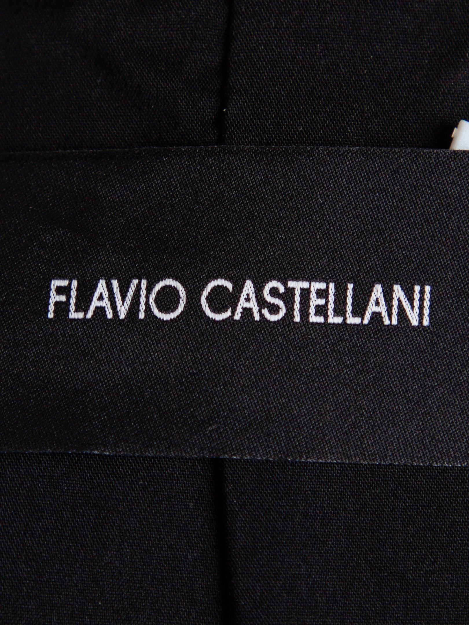 Excellent Flavio Castellani Black Cropped Jacket Size L Women