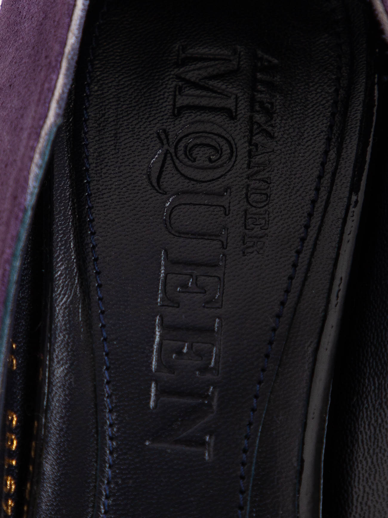 Good Yves Saint Laurent Purple High-Heeled Shoes Size 37