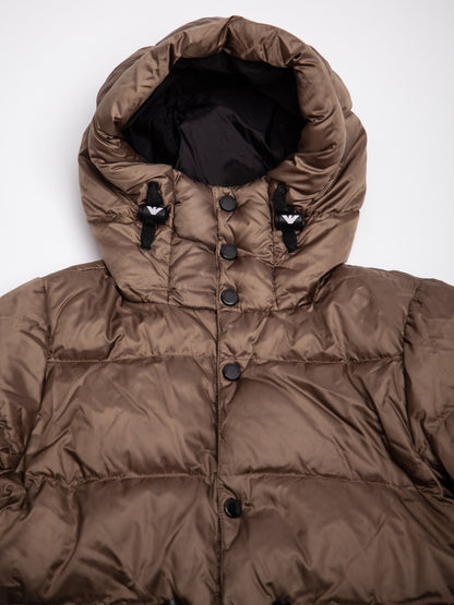 Good Emporio Armani Green Padded Puffer Jacket Size 5 for Kids