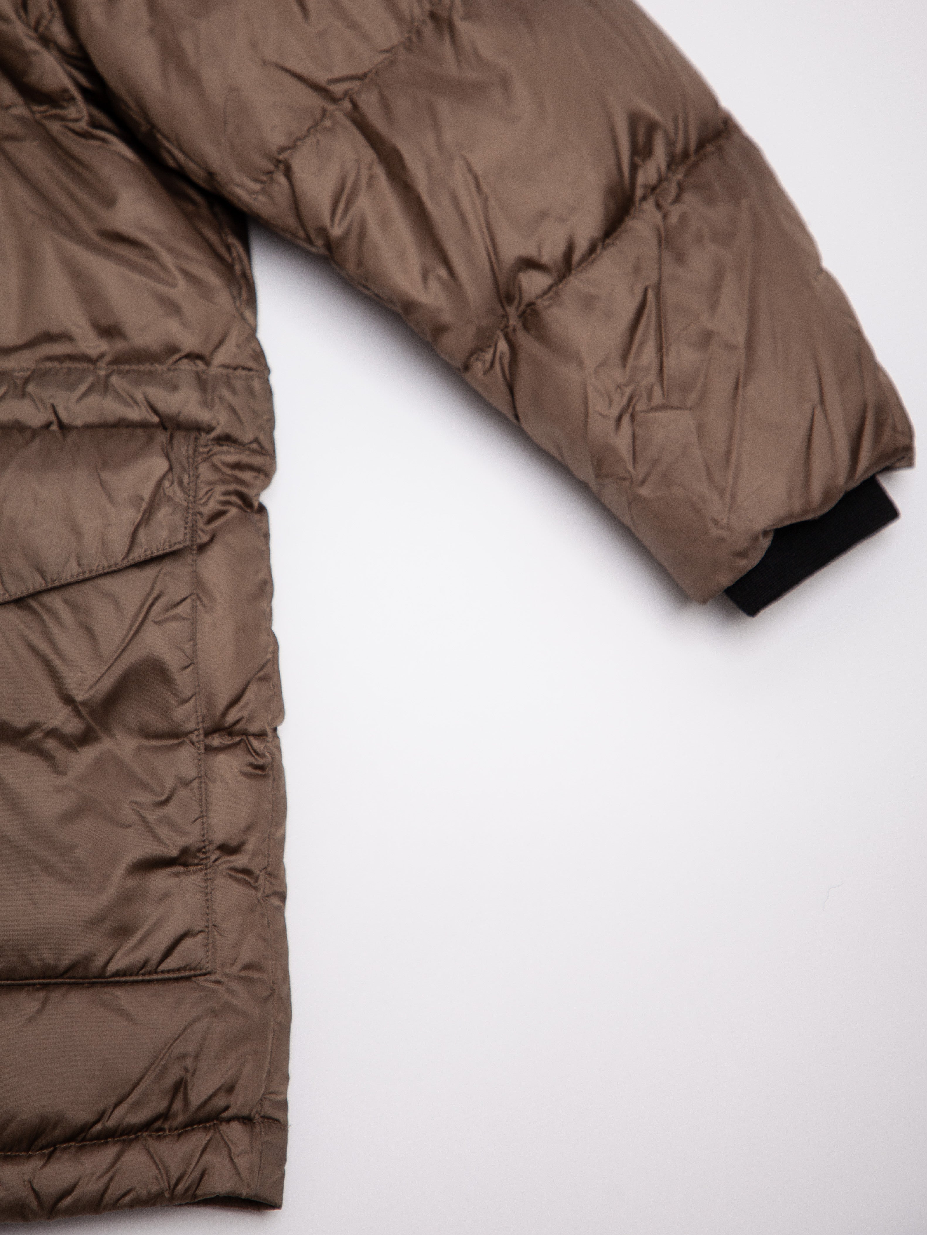 Good Emporio Armani Green Padded Puffer Jacket Size 5 for Kids