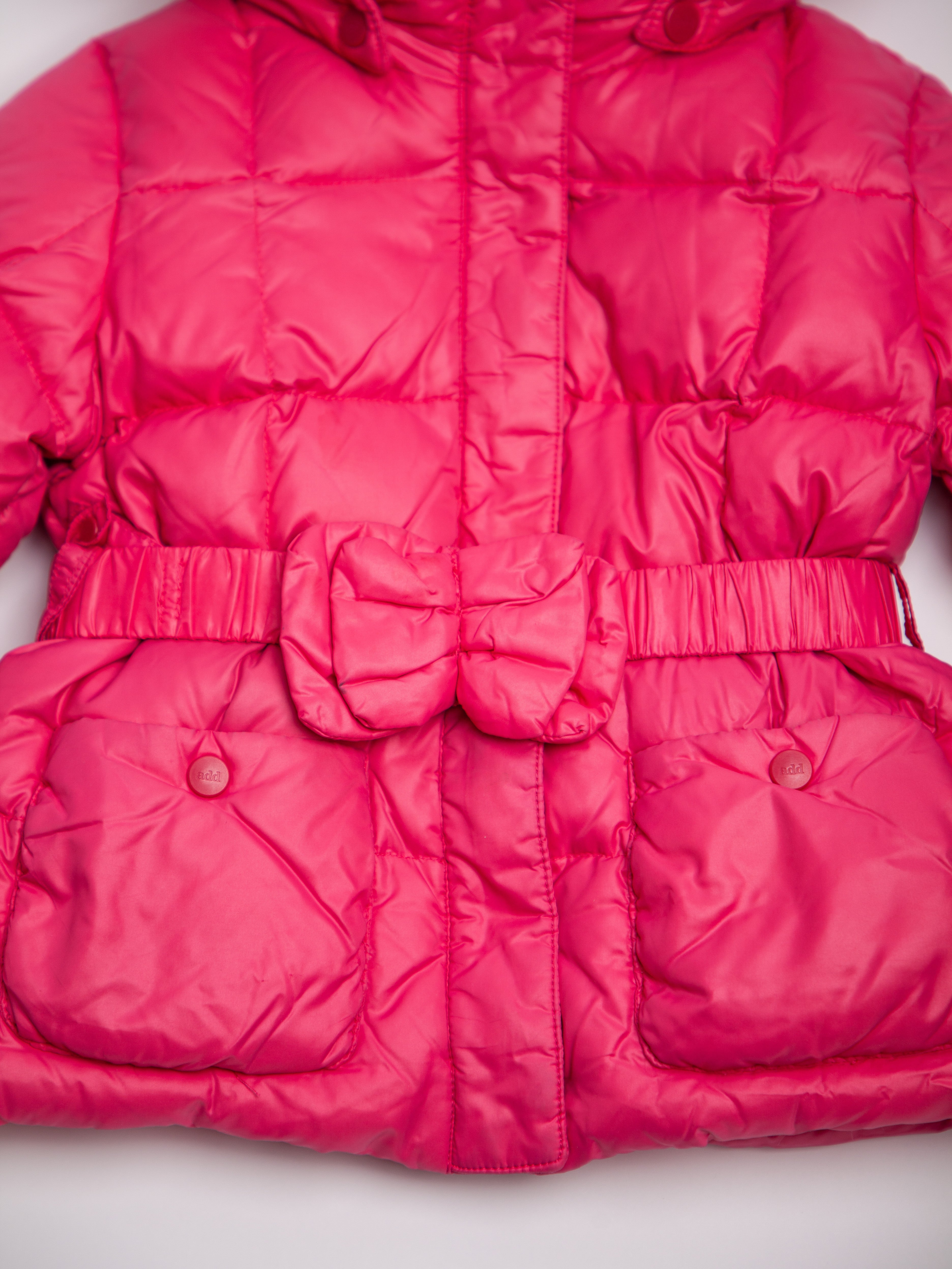 Good ADD Pink Puffy Winter Jacket &amp; Snow Pants Set Size 3 for Kids
