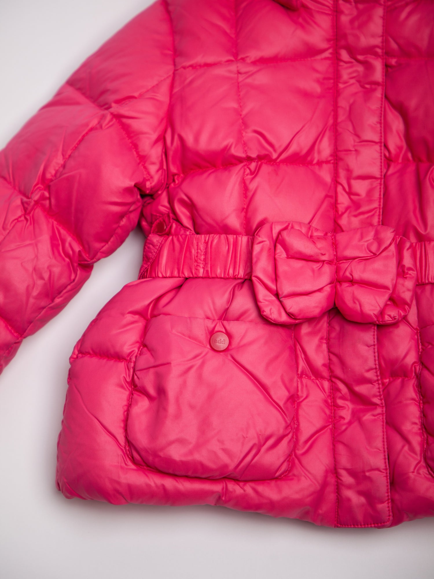 Good ADD Pink Puffy Winter Jacket &amp; Snow Pants Set Size 3 for Kids