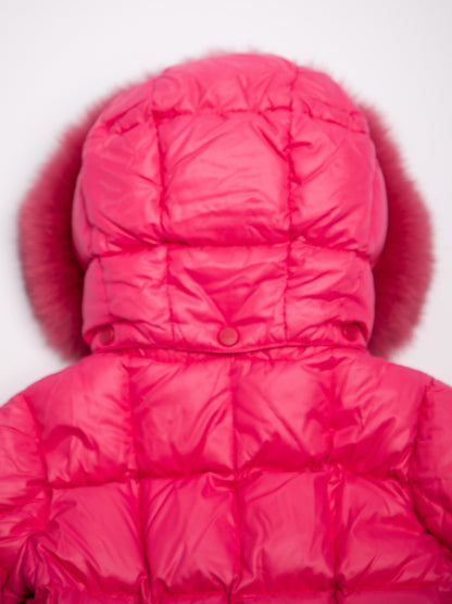 Good ADD Pink Puffy Winter Jacket &amp; Snow Pants Set Size 3 for Kids