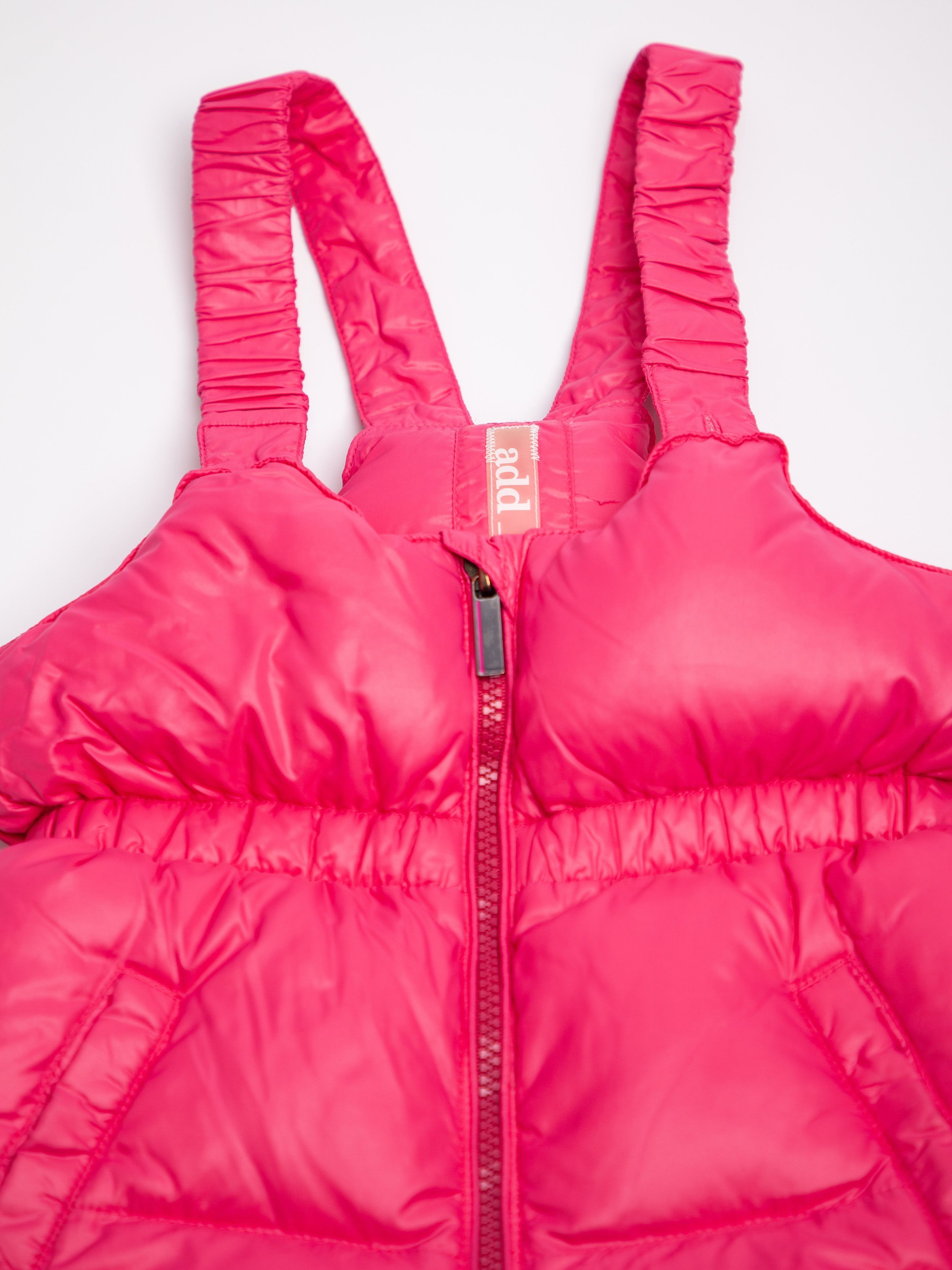 Good ADD Pink Puffy Winter Jacket &amp; Snow Pants Set Size 3 for Kids