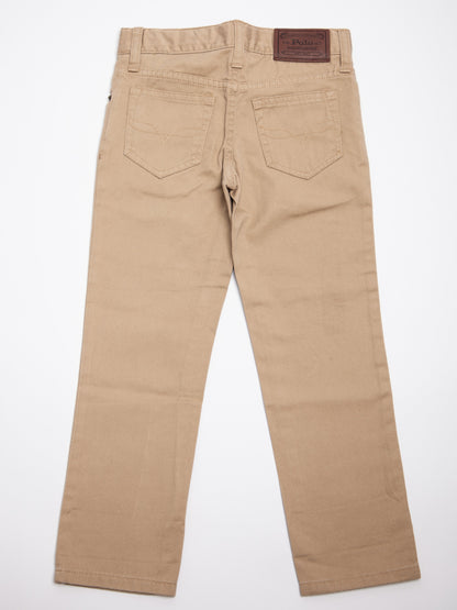 Excellent Polo Ralph Lauren Green Cotton Pants Size 4 for Kids