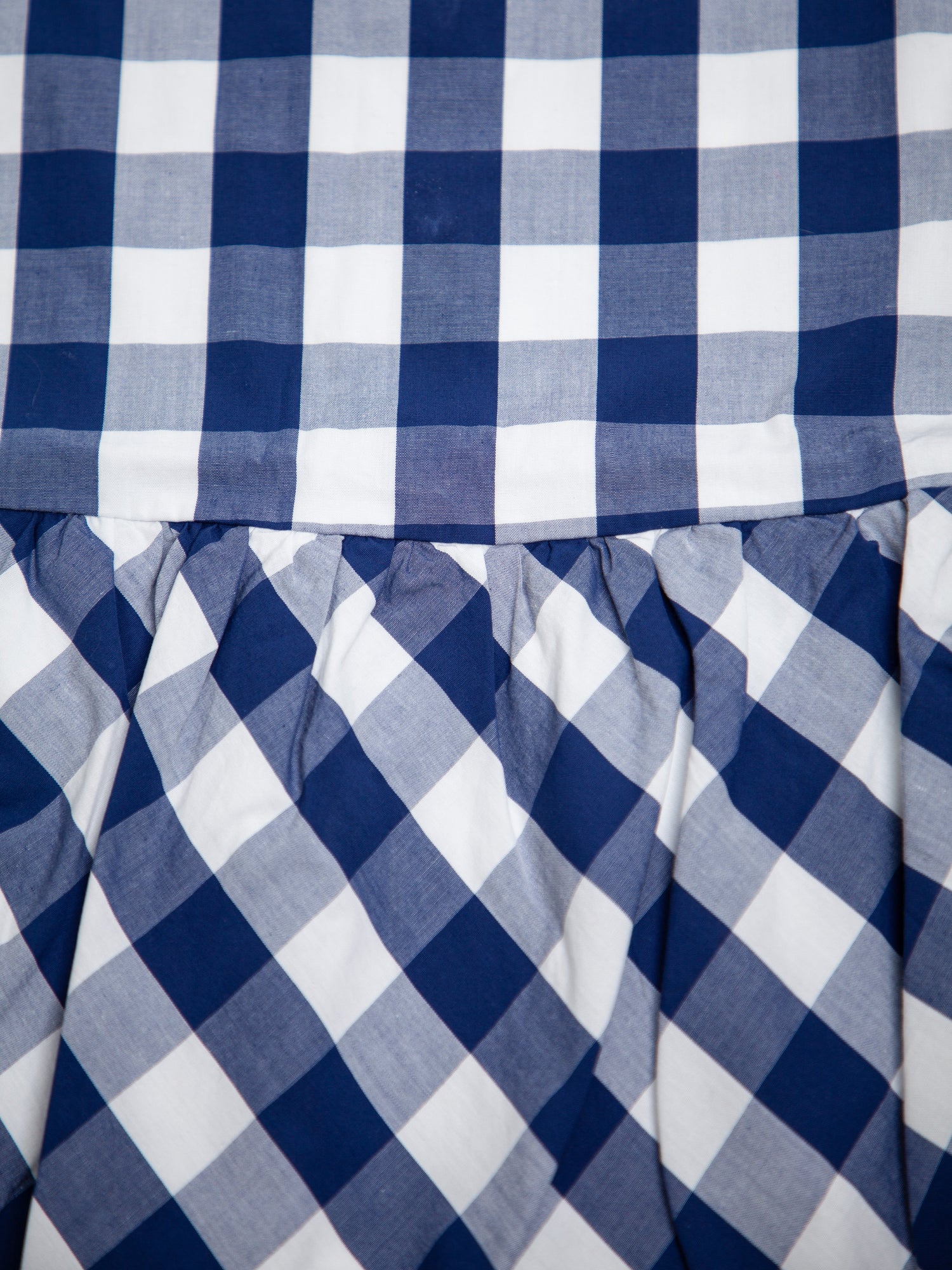 Good French Connection Blue Checkered Dress for Kids Size 5