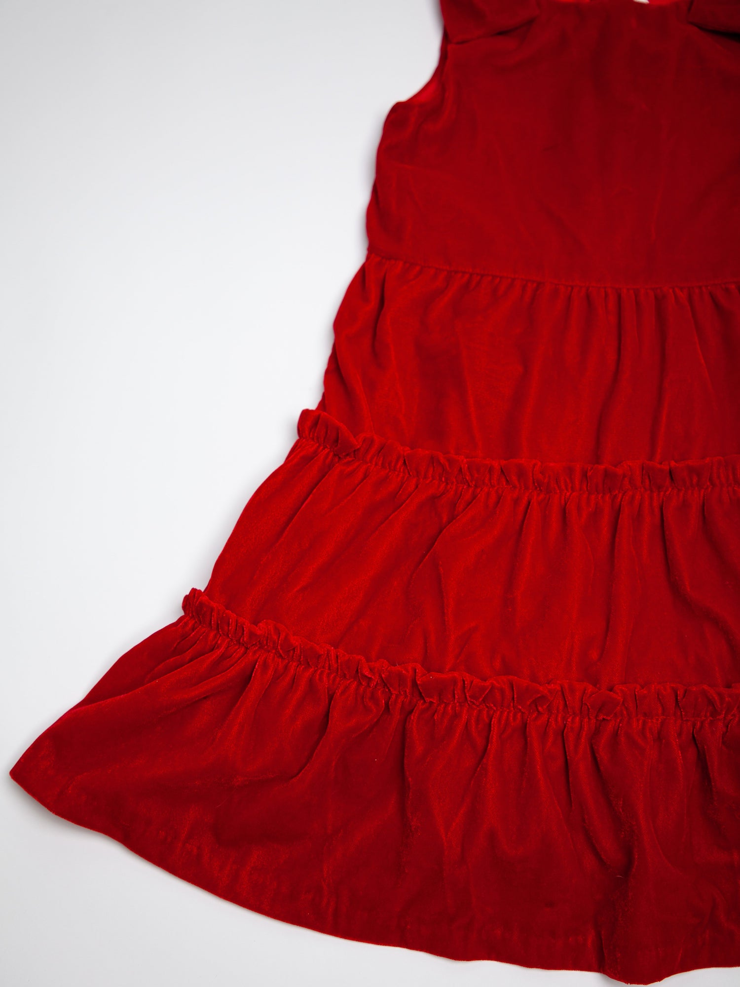 Good Janie and Jack Red Velvet Dress for Kids, Size 7