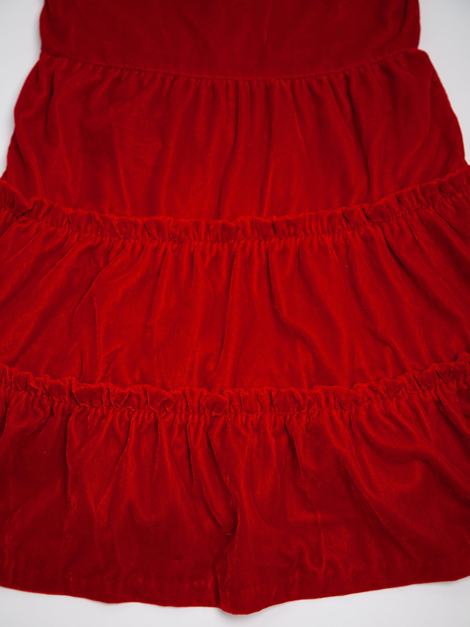 Good Janie and Jack Red Velvet Dress for Kids, Size 7