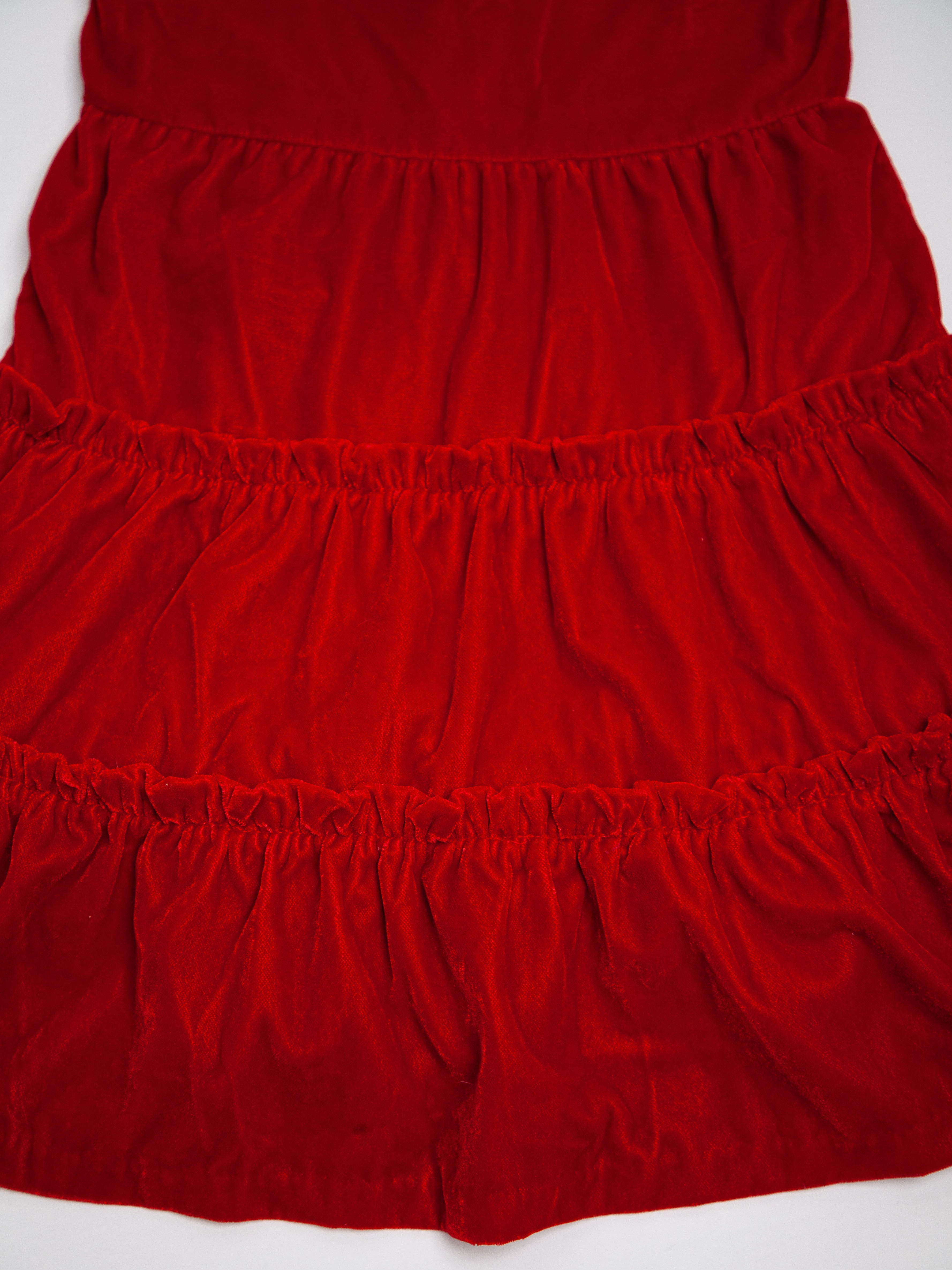Good Janie and Jack Red Velvet Dress for Kids, Size 7