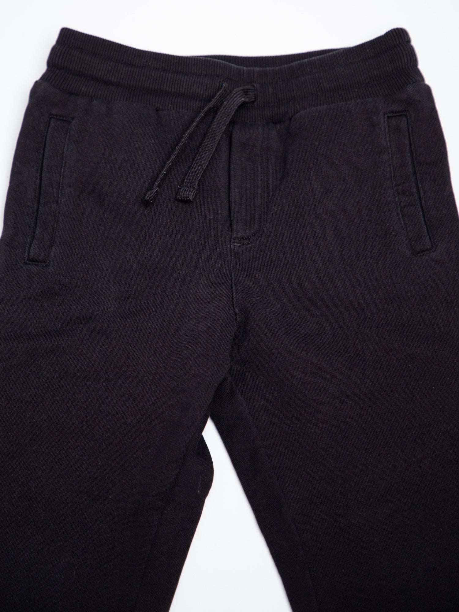 Good Dolce Gabbana Black Cotton Jogger Pants for Kids Size 5