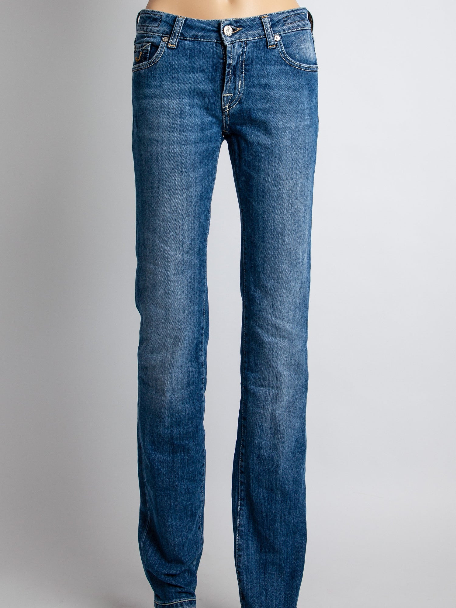 Excellent Jacob Cohen Jeans Blue Cotton Size M for Women