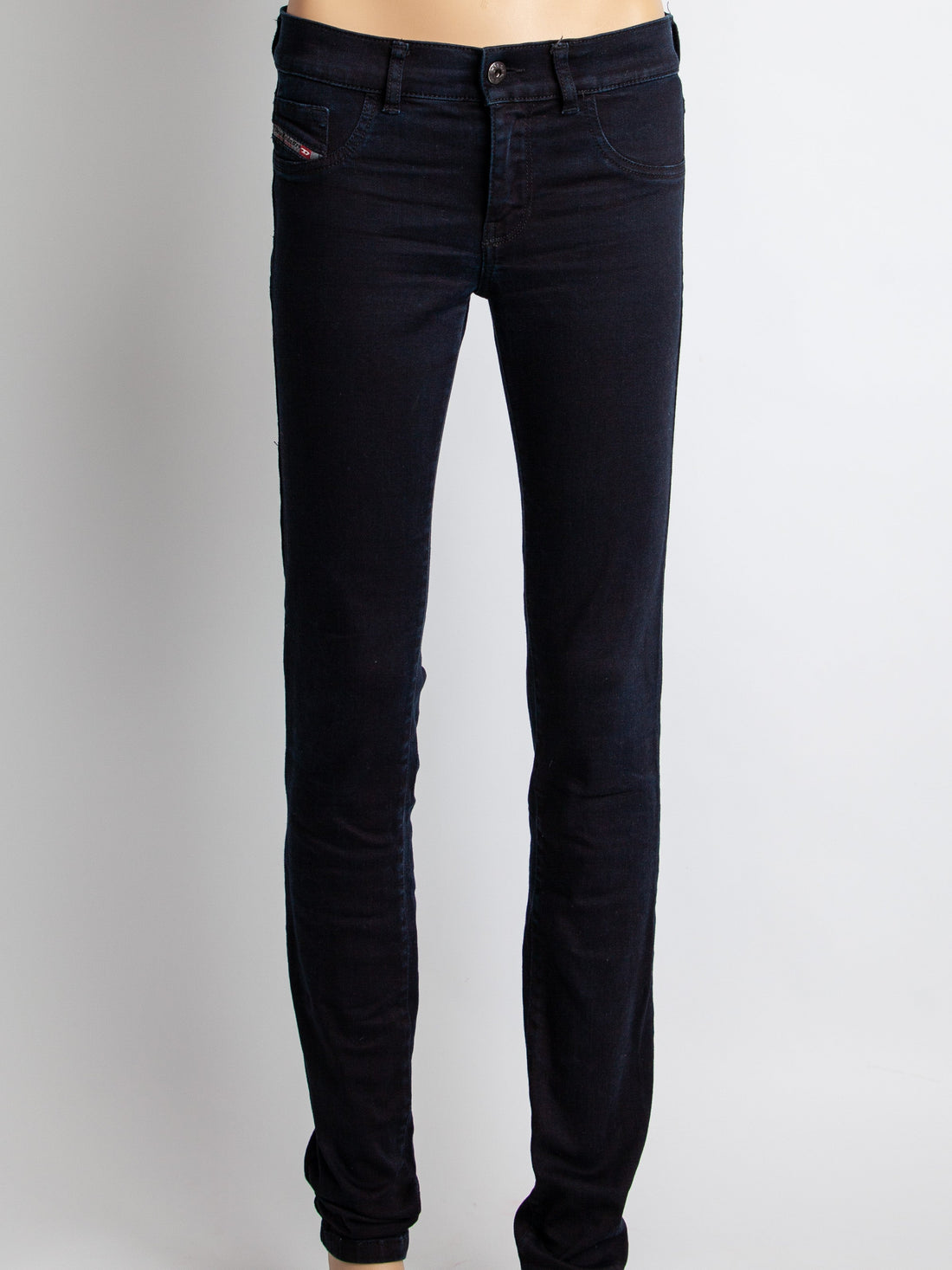 Good Diesel Black Denim Skinny Jeans Size M for Women