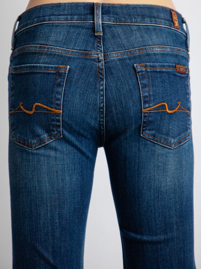Good 7 For All Mankind Blue Denim Jeans Size S for Women