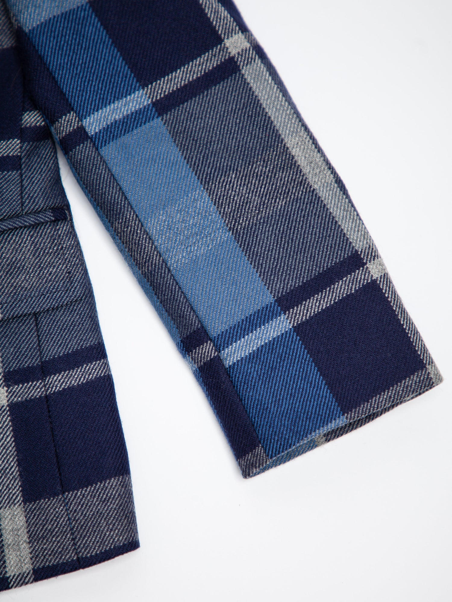 Excellent Dolce Gabbana Blue Cashmere Plaid Blazer Size 4 for Kids