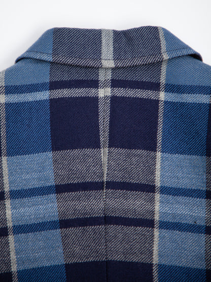 Excellent Dolce Gabbana Blue Cashmere Plaid Blazer Size 4 for Kids