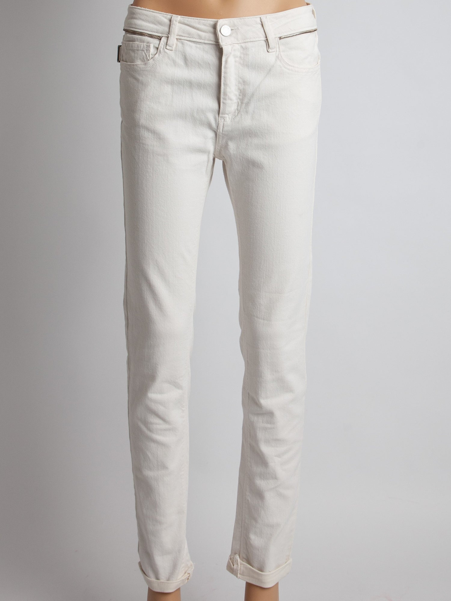 Good Zadig&amp;Voltaire White Denim Jeans Size S Women