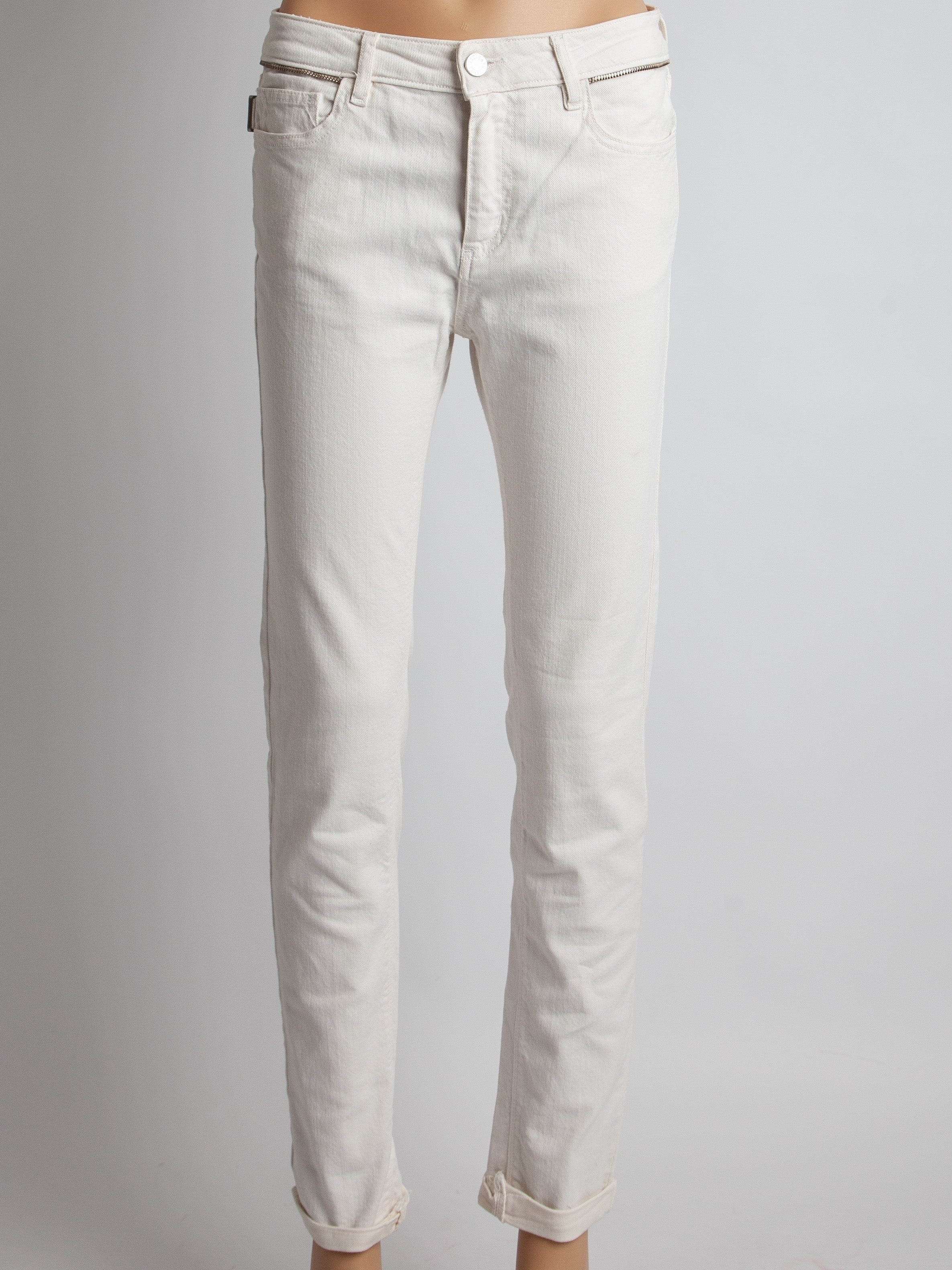 Good Zadig&amp;Voltaire White Denim Jeans Size S Women