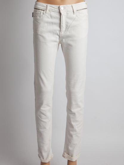 Good Zadig&amp;Voltaire White Denim Jeans Size S Women