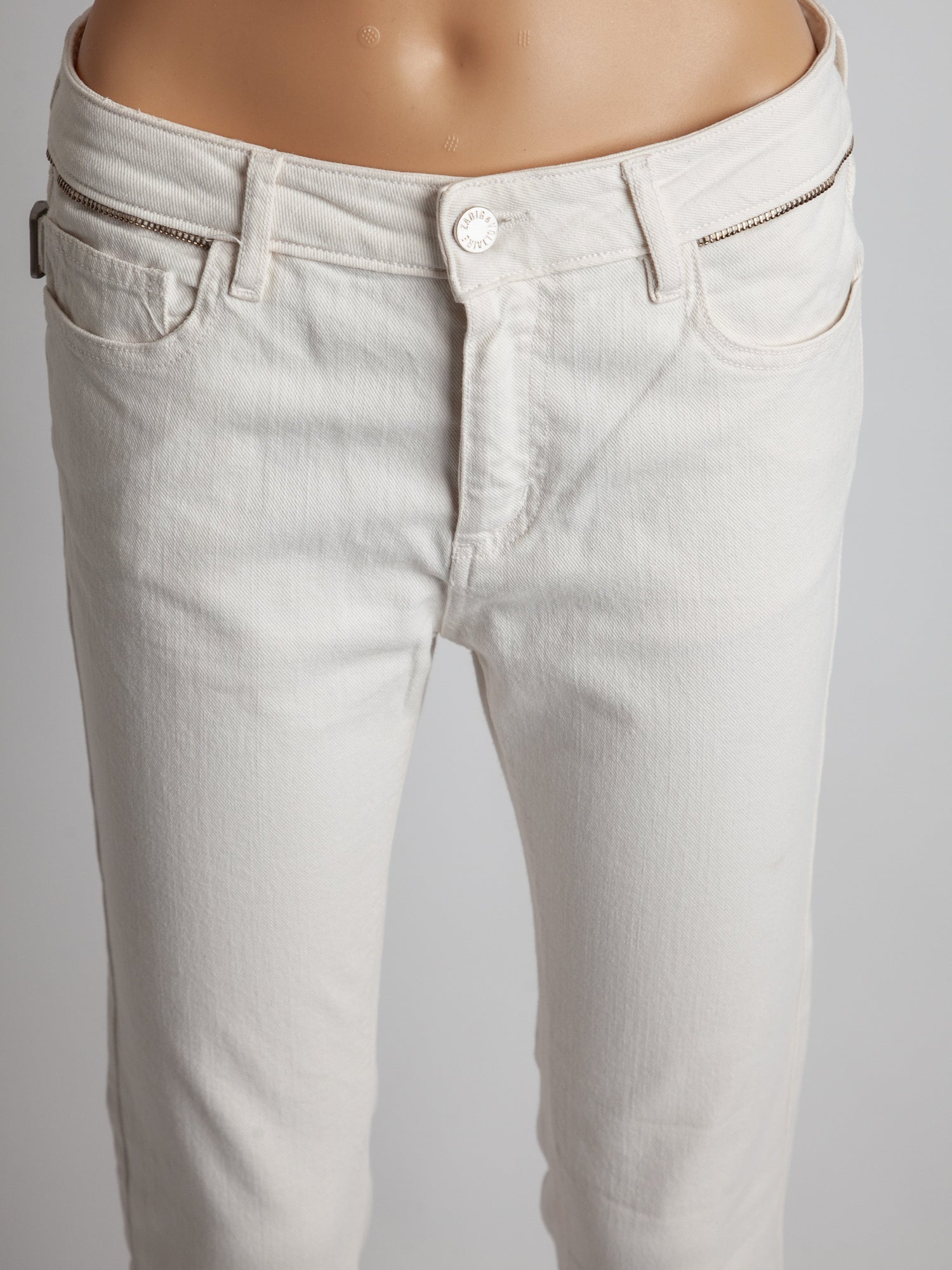 Good Zadig&amp;Voltaire White Denim Jeans Size S Women