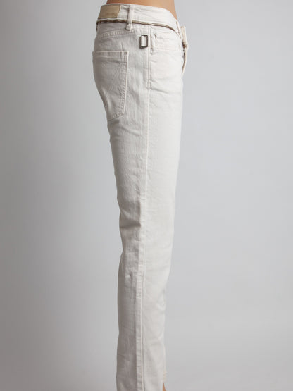 Good Zadig&amp;Voltaire White Denim Jeans Size S Women