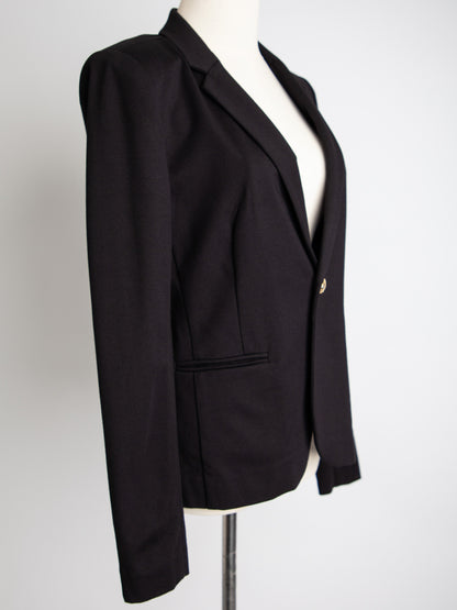 Good Juicy Couture Black Blazer with Gold Buttons Size M