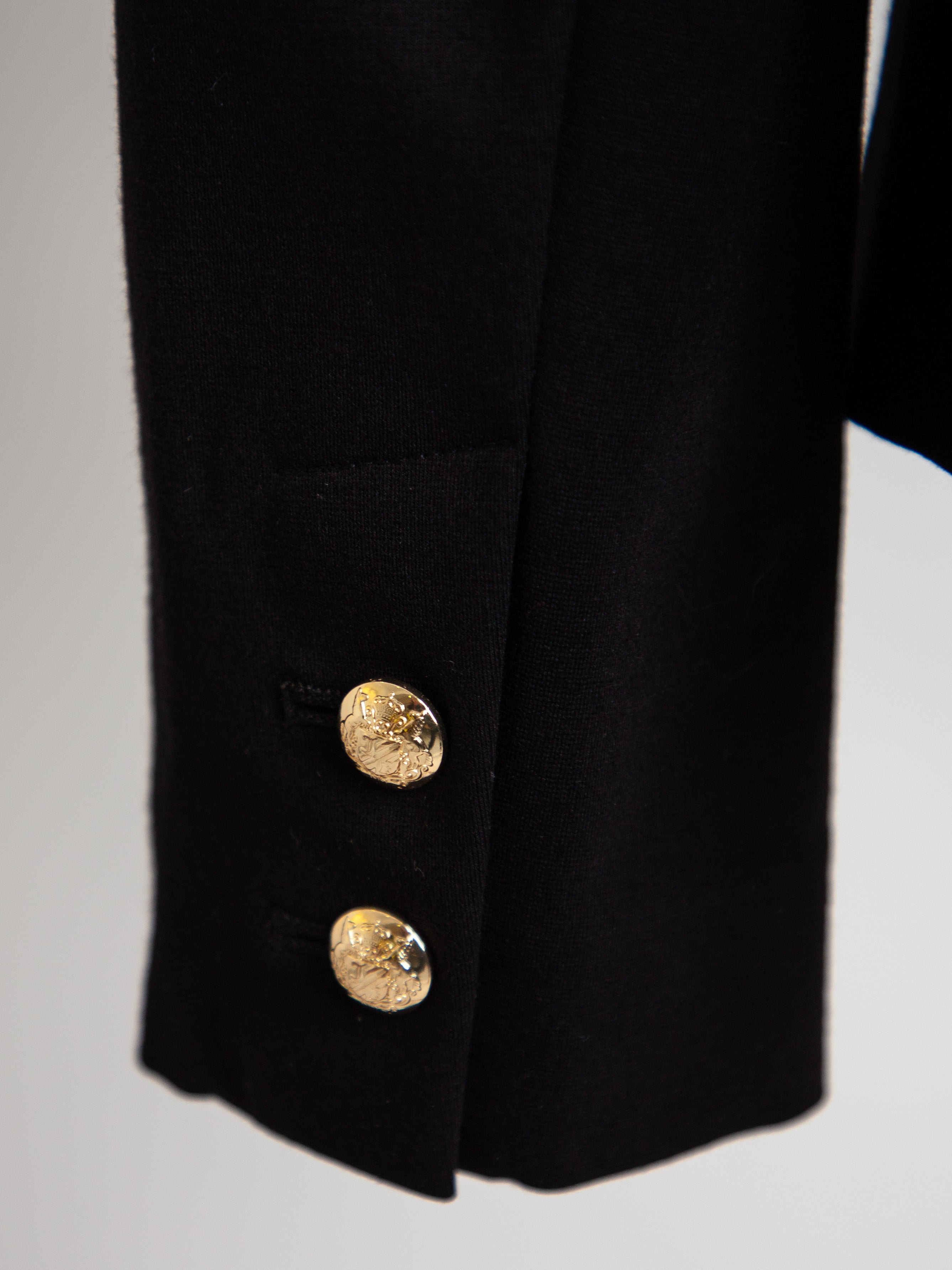Good Juicy Couture Black Blazer with Gold Buttons Size M