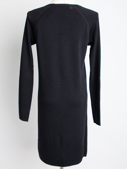 Good Condition Banana Republic Black Dress Size XS with Zippers