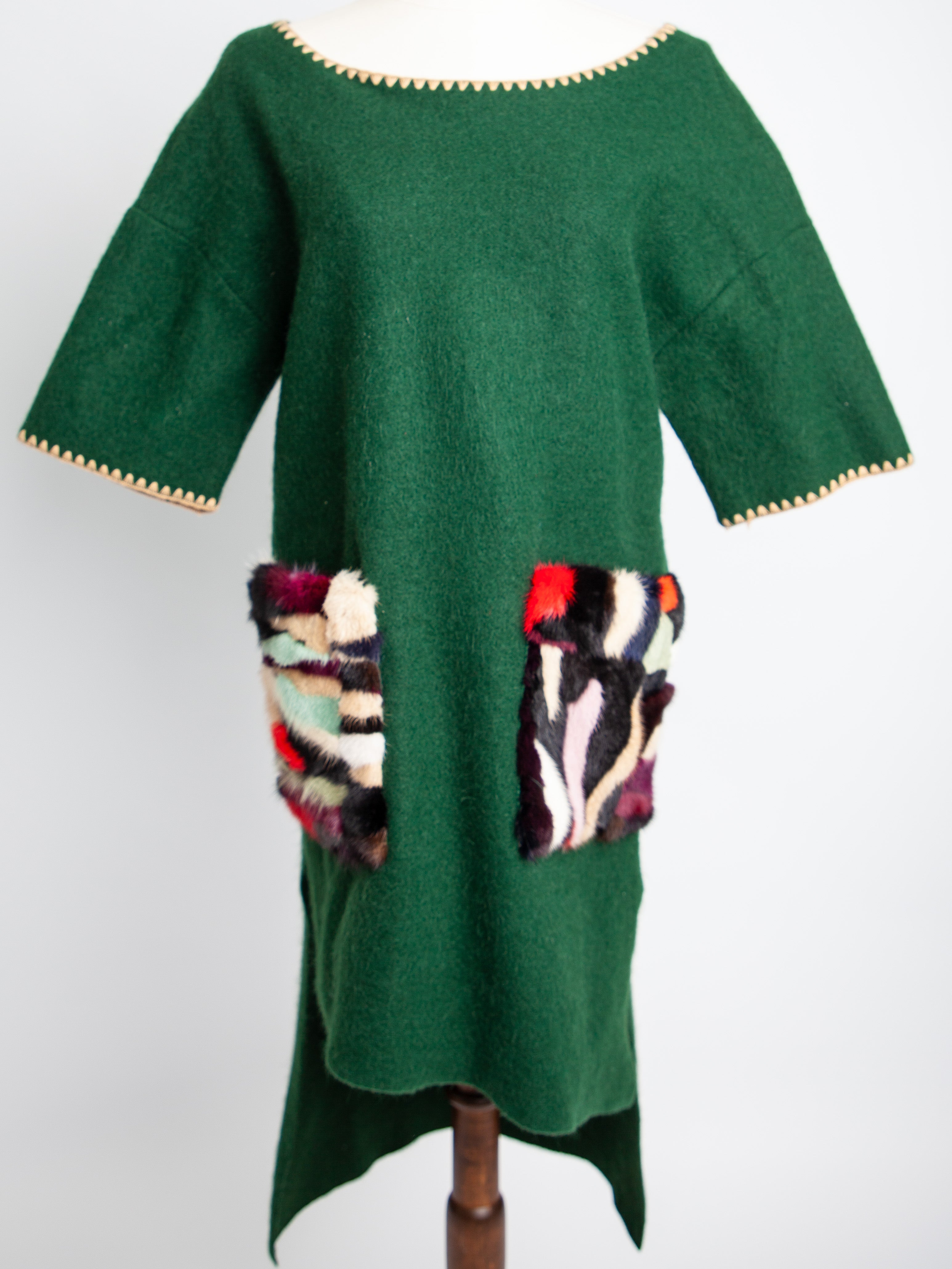 Excellent Fendi Green Women&