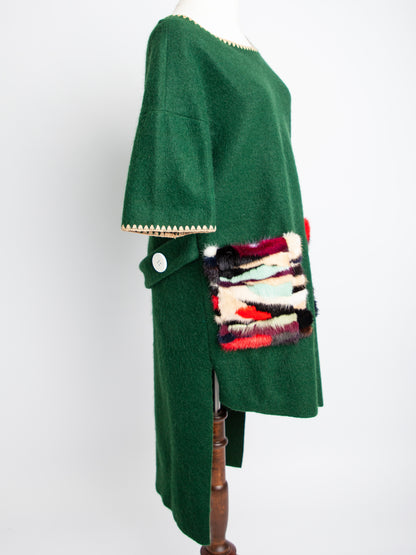 Excellent Fendi Green Women&