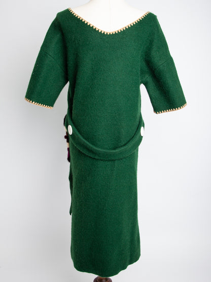 Excellent Fendi Green Women&