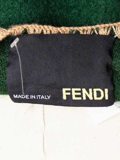 Excellent Fendi Green Women&
