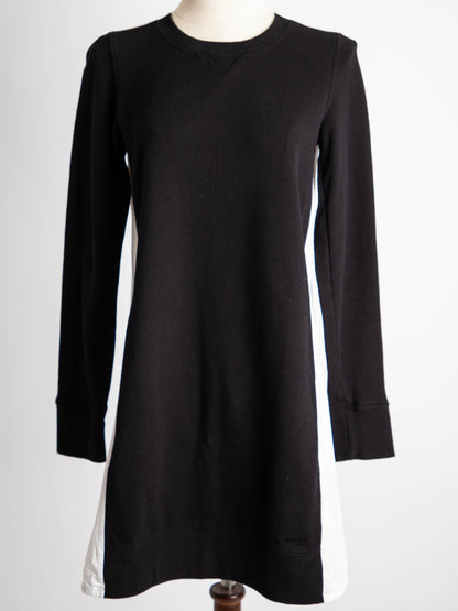 Good DKNY Black &amp; White Long-Sleeved Dress Size XS Women