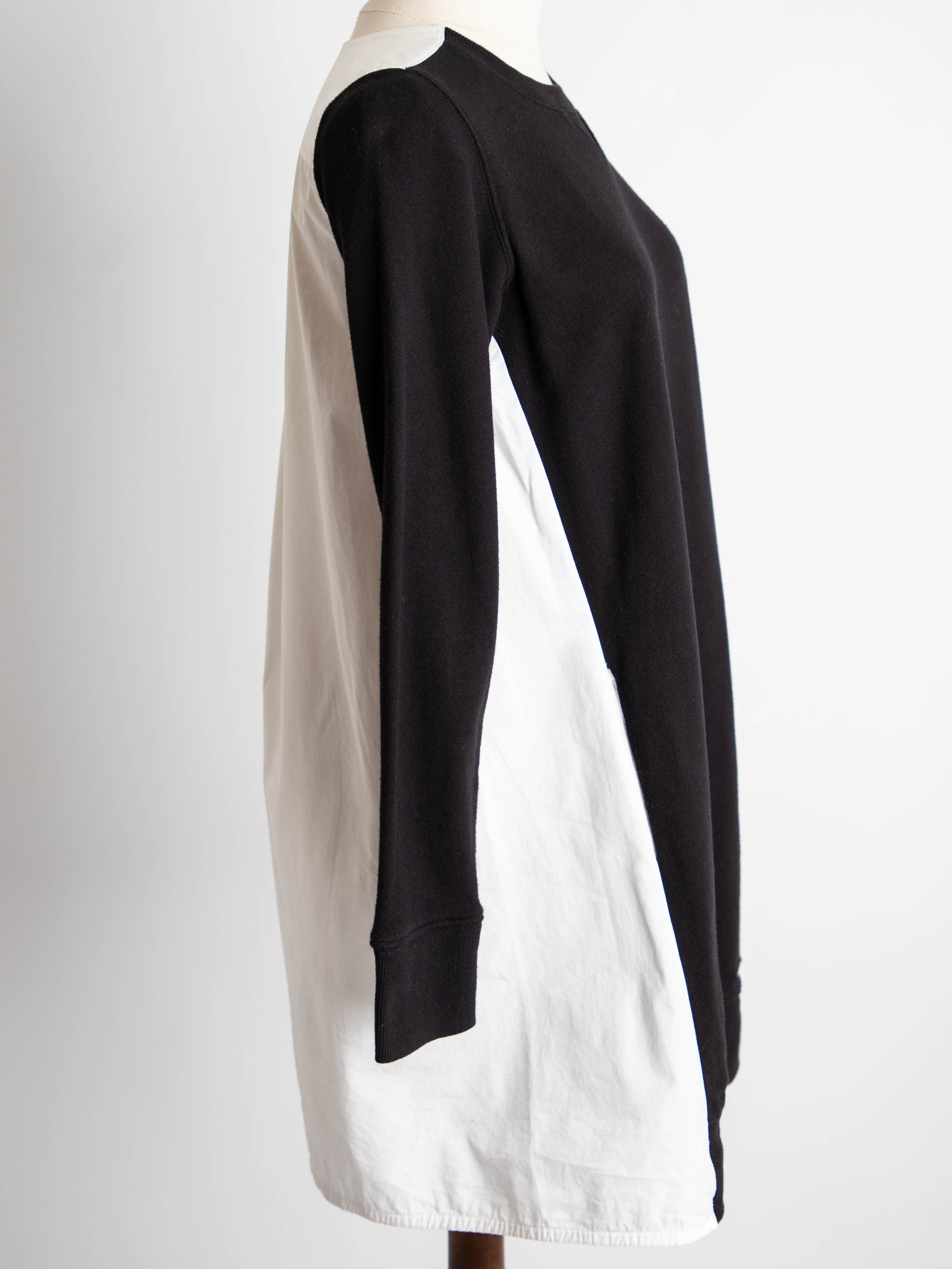 Good DKNY Black &amp; White Long-Sleeved Dress Size XS Women