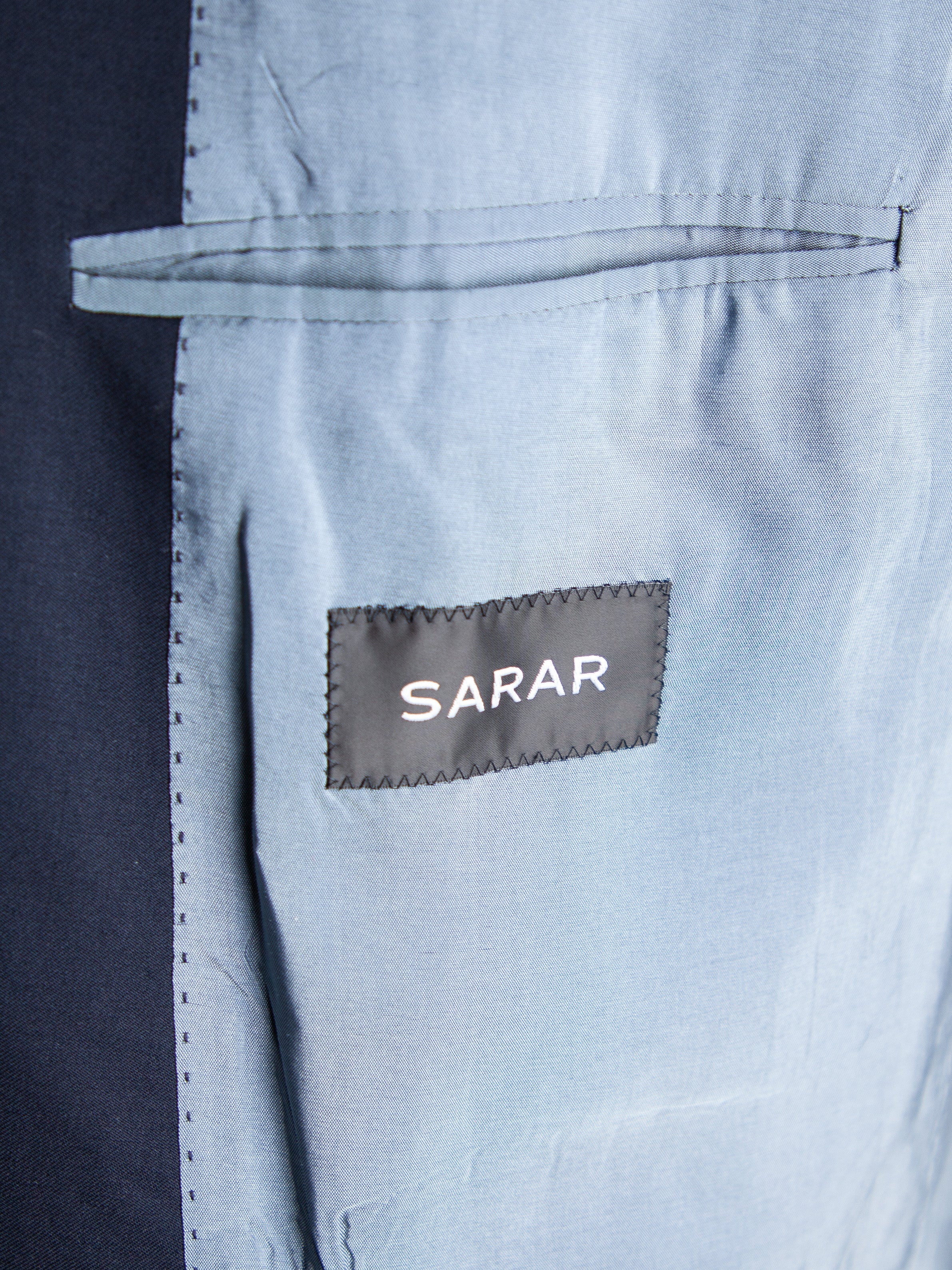 Good Vitale Barberis Canonico Blue Cashmere Wool Suit Size L