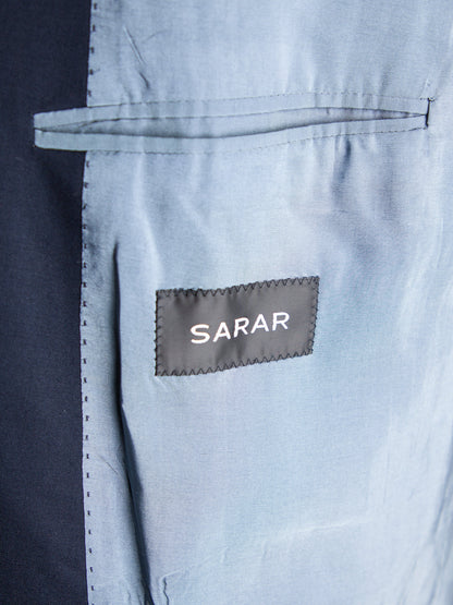 Good Vitale Barberis Canonico Blue Cashmere Wool Suit Size L