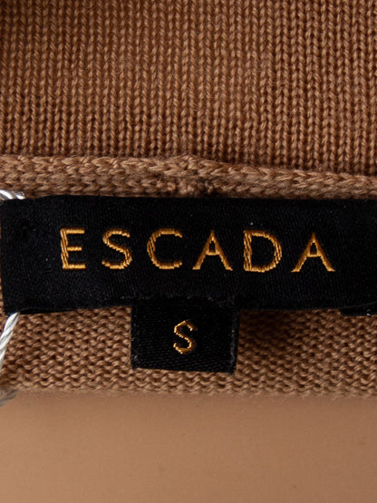 Good Escada Orange Wool Sweater Size S Women&