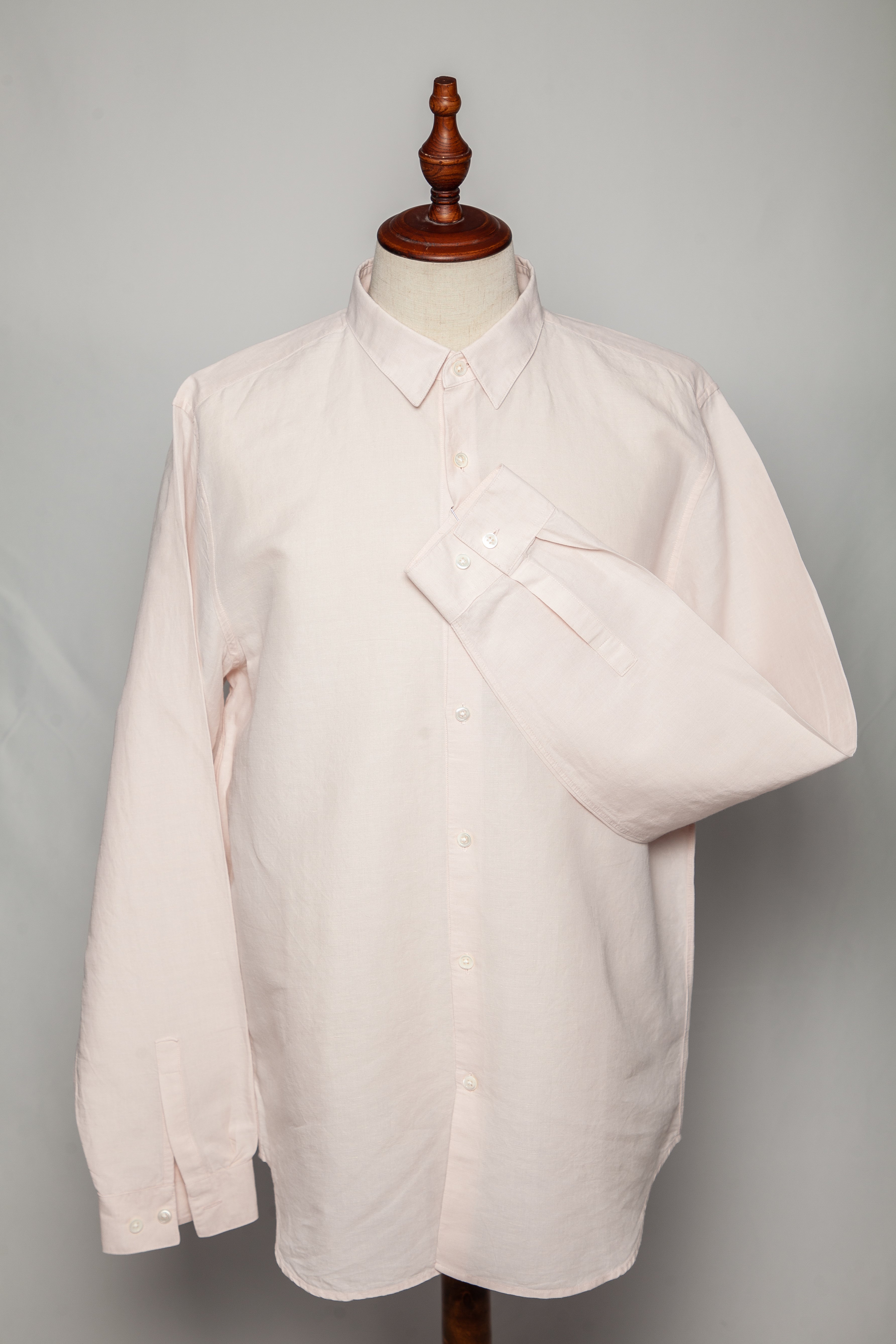 Good Theory Pink Cotton Button-Up Shirt Size XL for Men