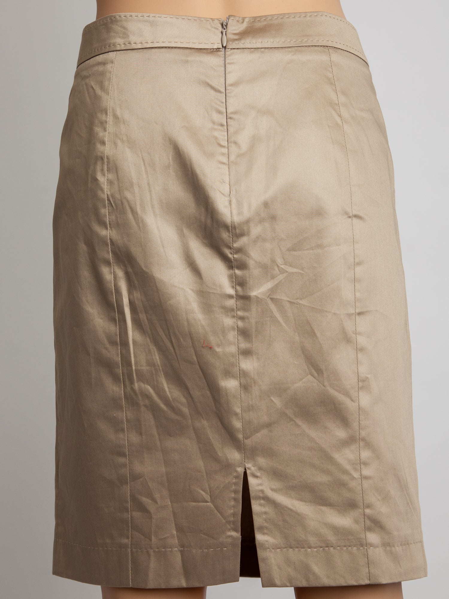 Good Gianfranco Ferr� Green Polyester Knee-Length Skirt Size M